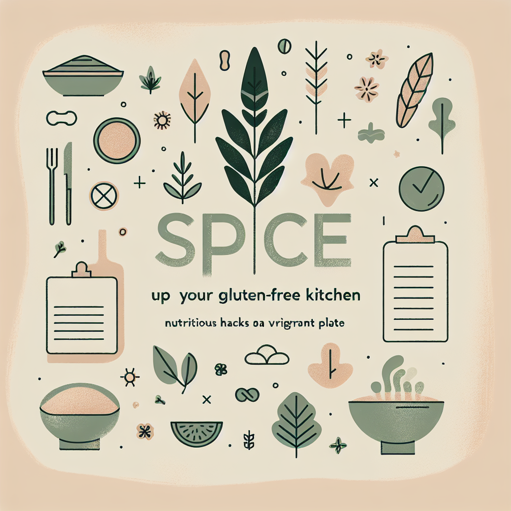 Spice Up Your Gluten-Free Kitchen: Nutritious Hacks for a Vibrant Plate