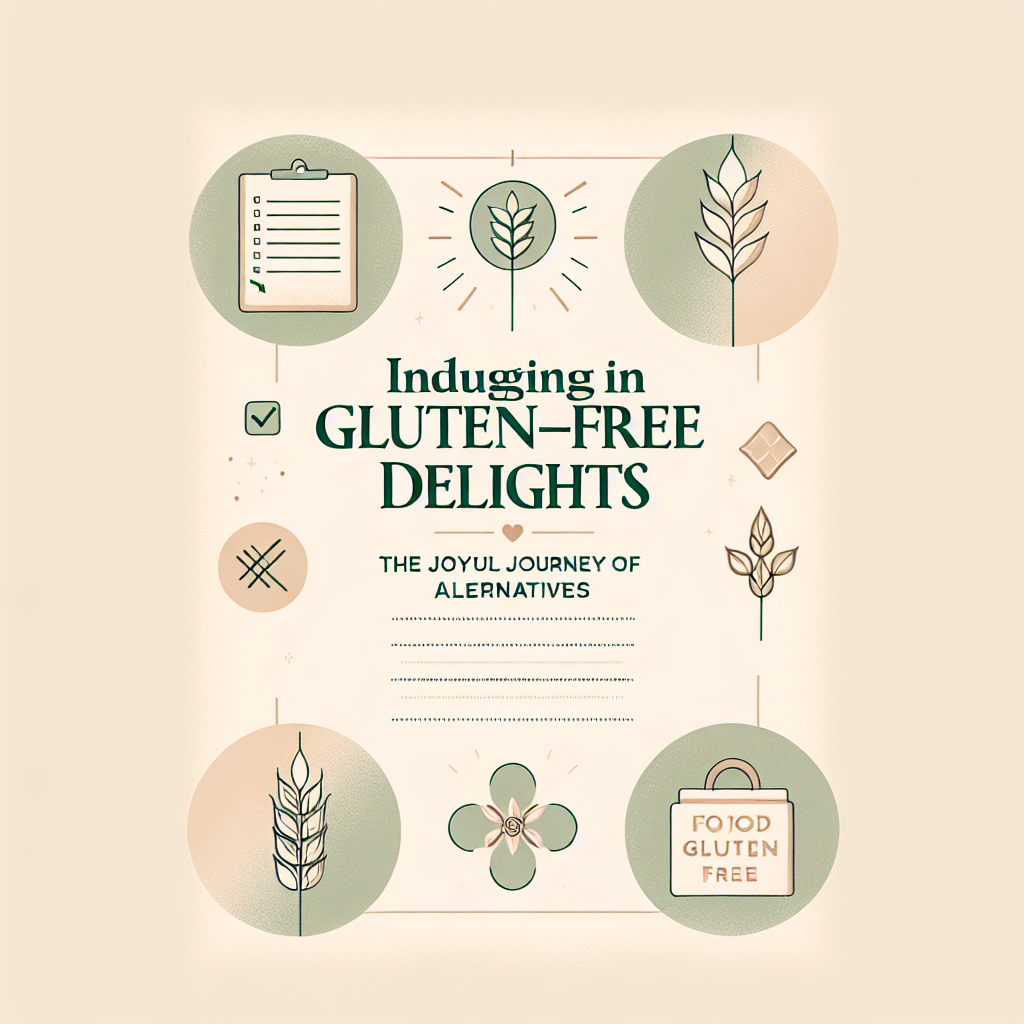 Indulging in Gluten-Free Delights: The Joyful Journey of Alternatives