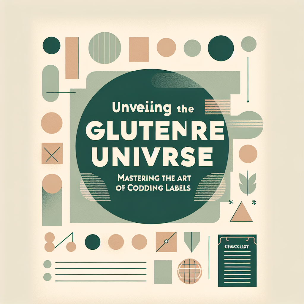 Unveiling the Gluten-Free Universe: Mastering the Art of Decoding Labels