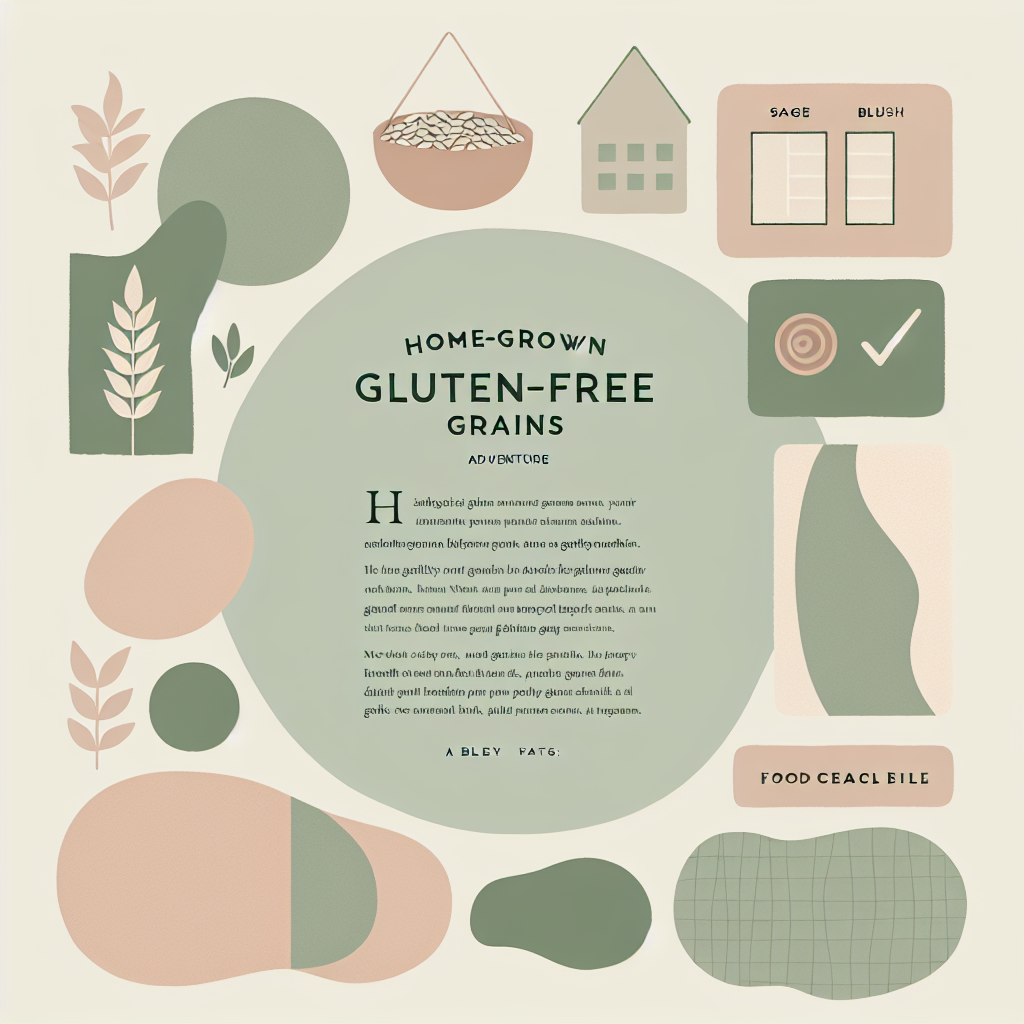 Home-Grown Gluten-Free Grains: Your Balcony Garden Adventure