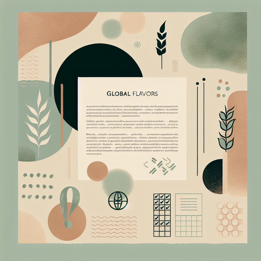 Global Flavors: Navigating Gluten-Free Living