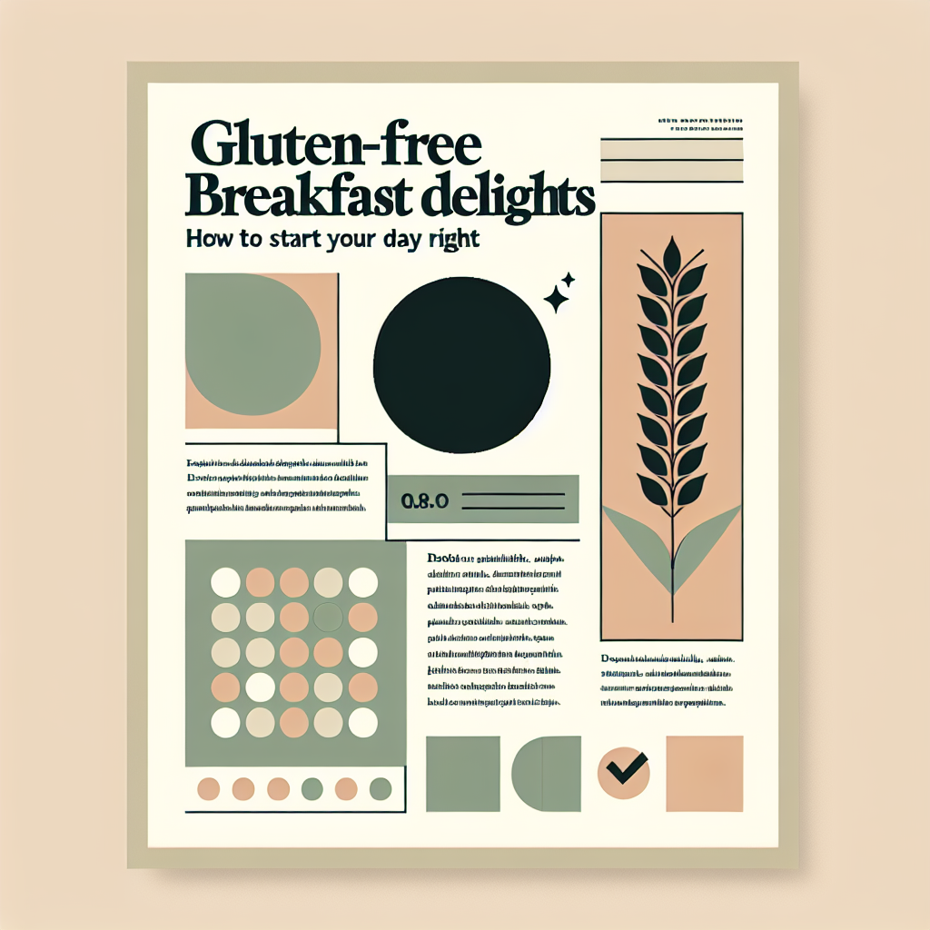 “Gluten-Free Breakfast Delights: How to Start Your Day Right”