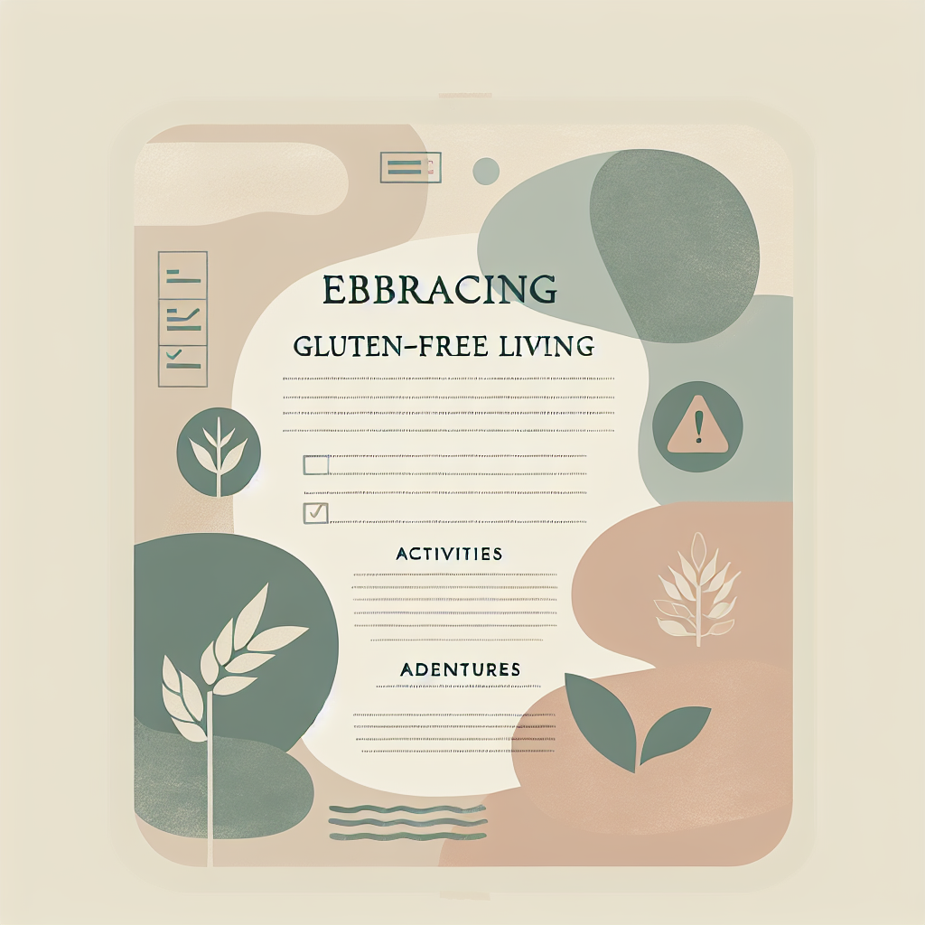 “Embracing Gluten-Free Living: Activities, Adventures, and Adapting”