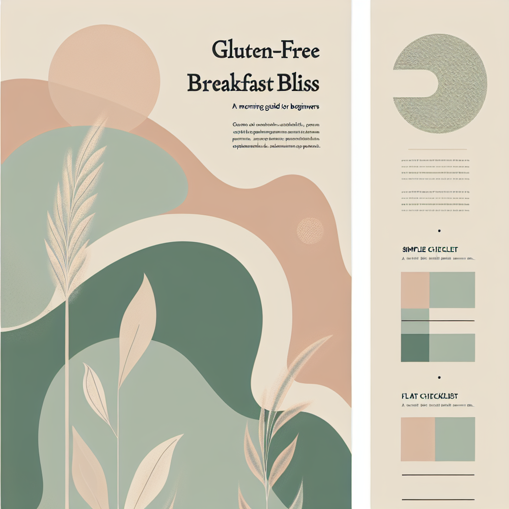 “Gluten-Free Breakfast Bliss: A Morning Guide for Beginners”