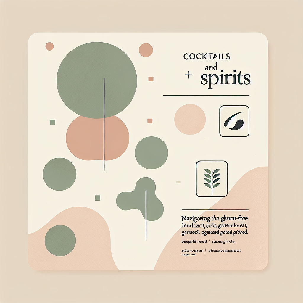 Cocktails and Spirits: Navigating the Gluten-Free Landscape