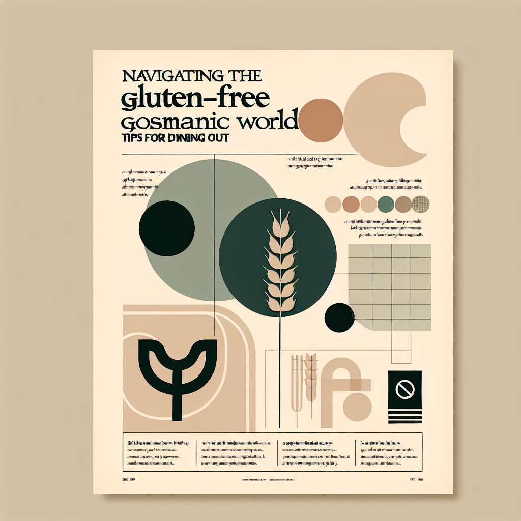 Navigating the Gluten-Free Gastronomic World: Tips for Dining Out