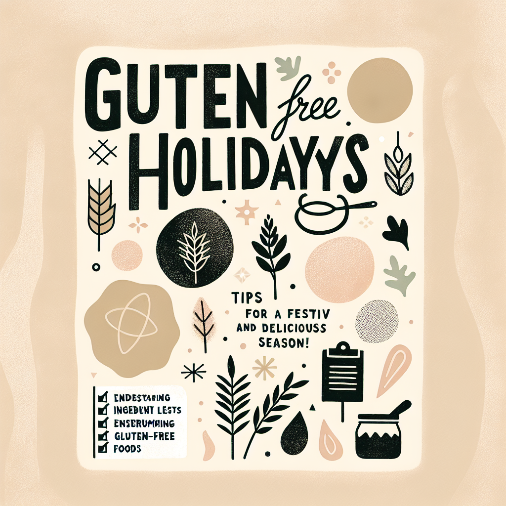 “Gluten-Free Holidays: Tips for a Festive and Delicious Season!”