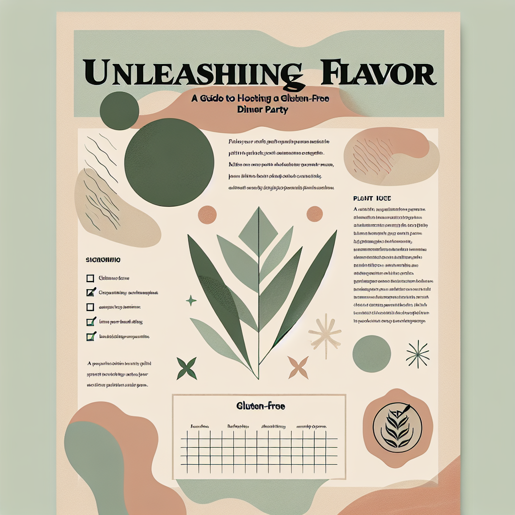 Unleashing Flavor: A Guide to Hosting a Gluten-Free Dinner Party
