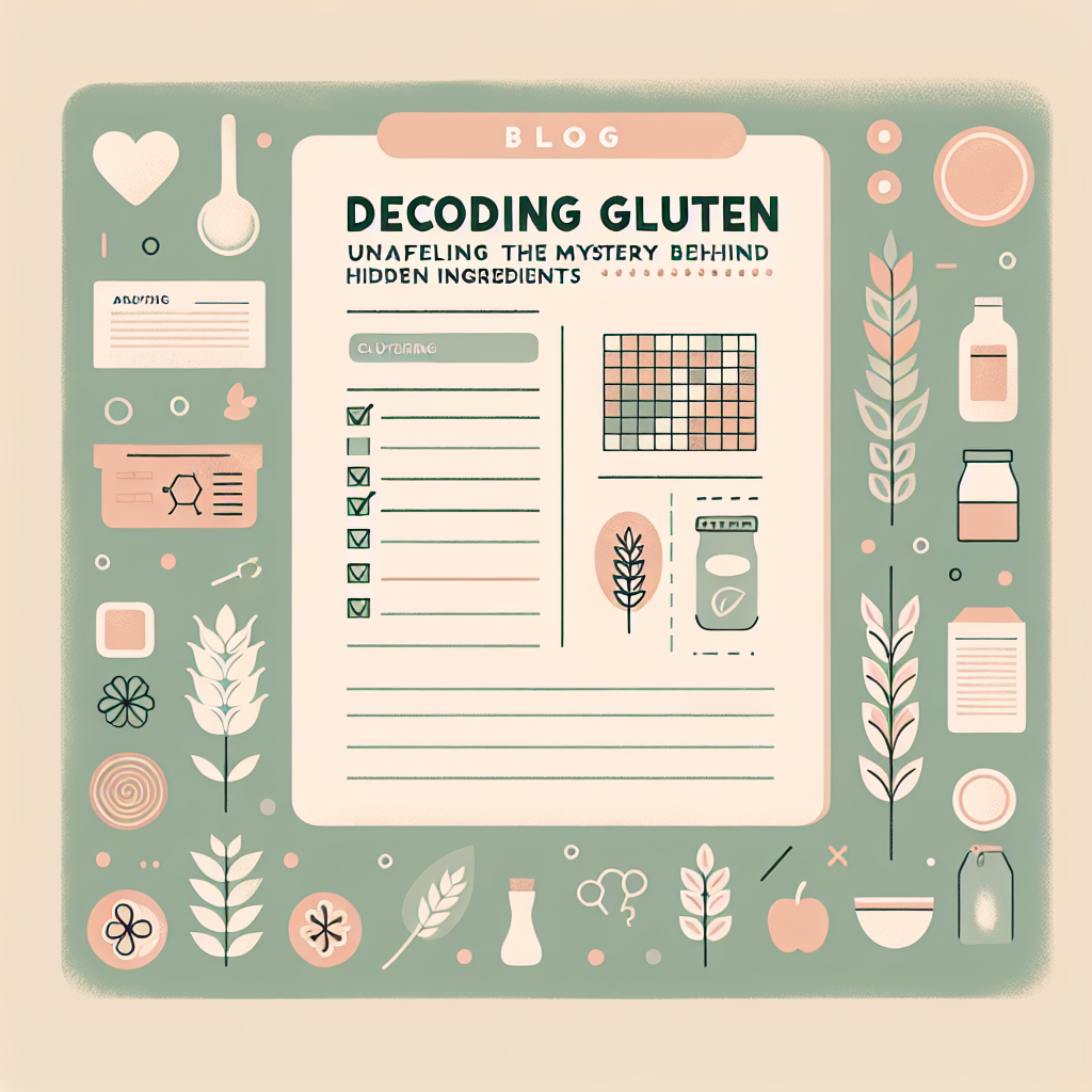 Decoding Gluten: Unraveling the Mystery Behind Hidden Ingredients