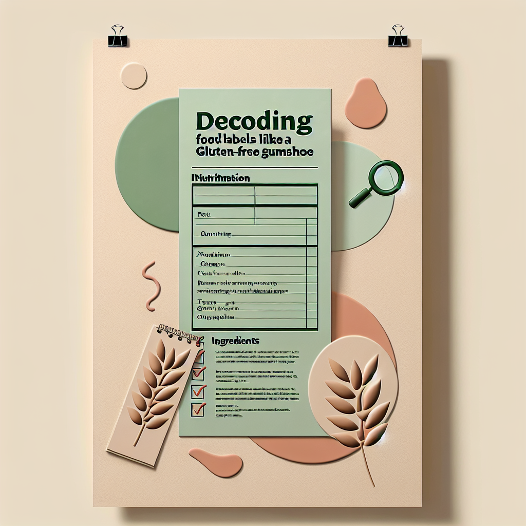 Decoding Food Labels Like a Gluten-Free Gumshoe