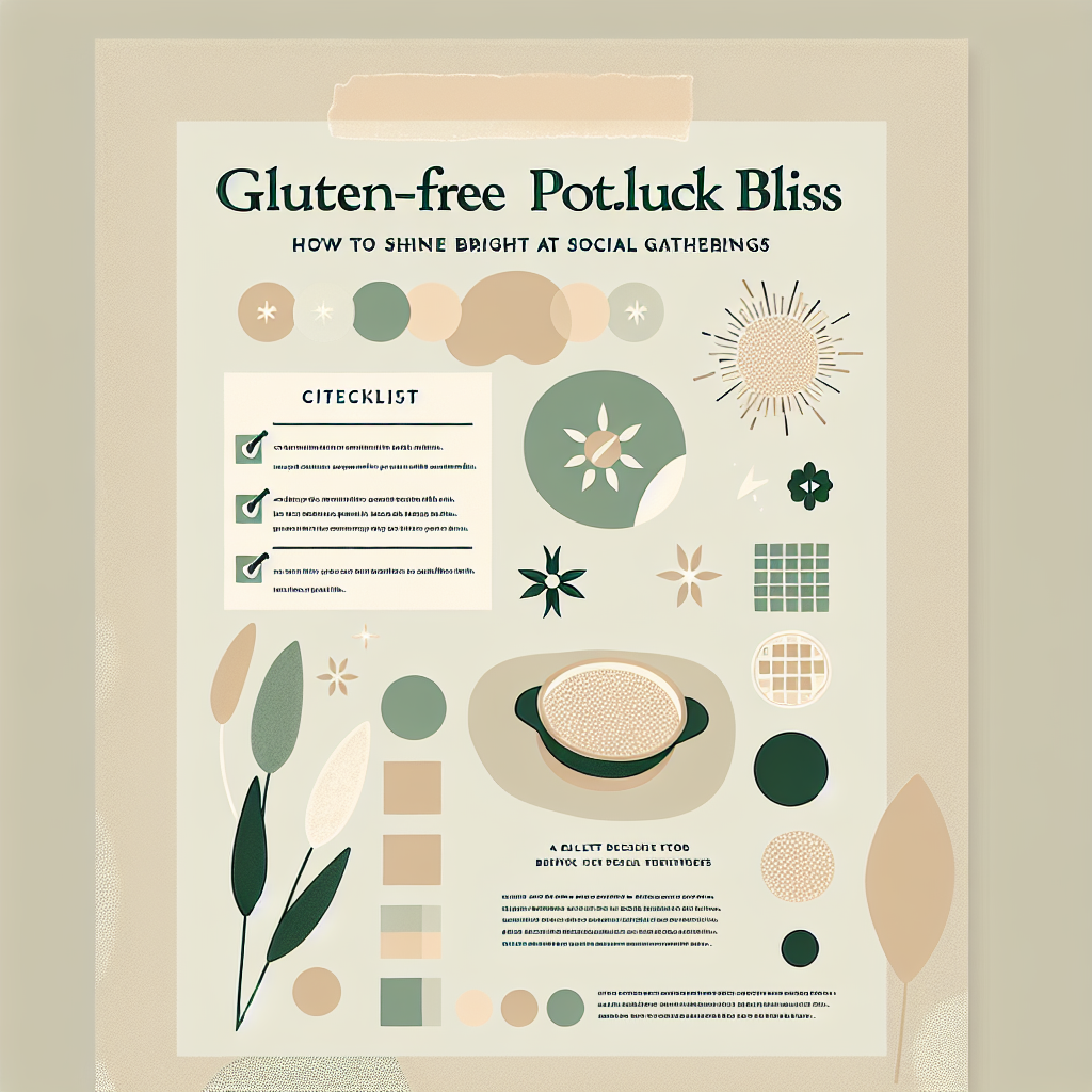 “Gluten-Free Potluck Bliss: How to Shine Bright at Social Gatherings”