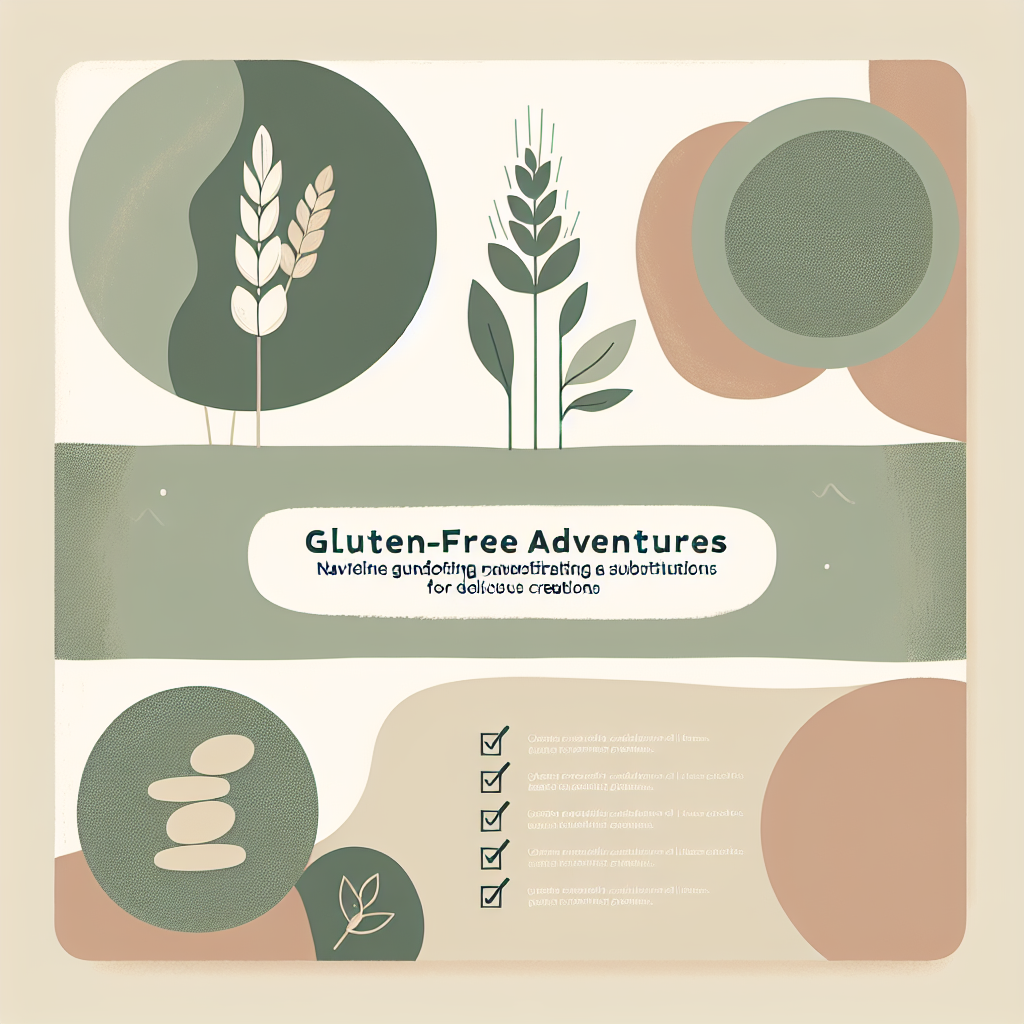 “Gluten-Free Adventures: Navigating Substitutions for Delicious Creations”