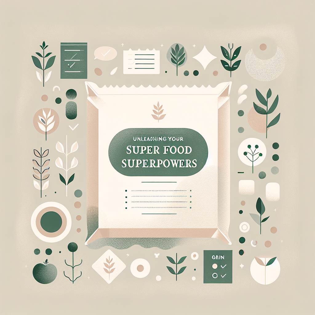 “Unleashing Your Superfood Superpowers: Navigating the Gluten-Free Lifestyle”