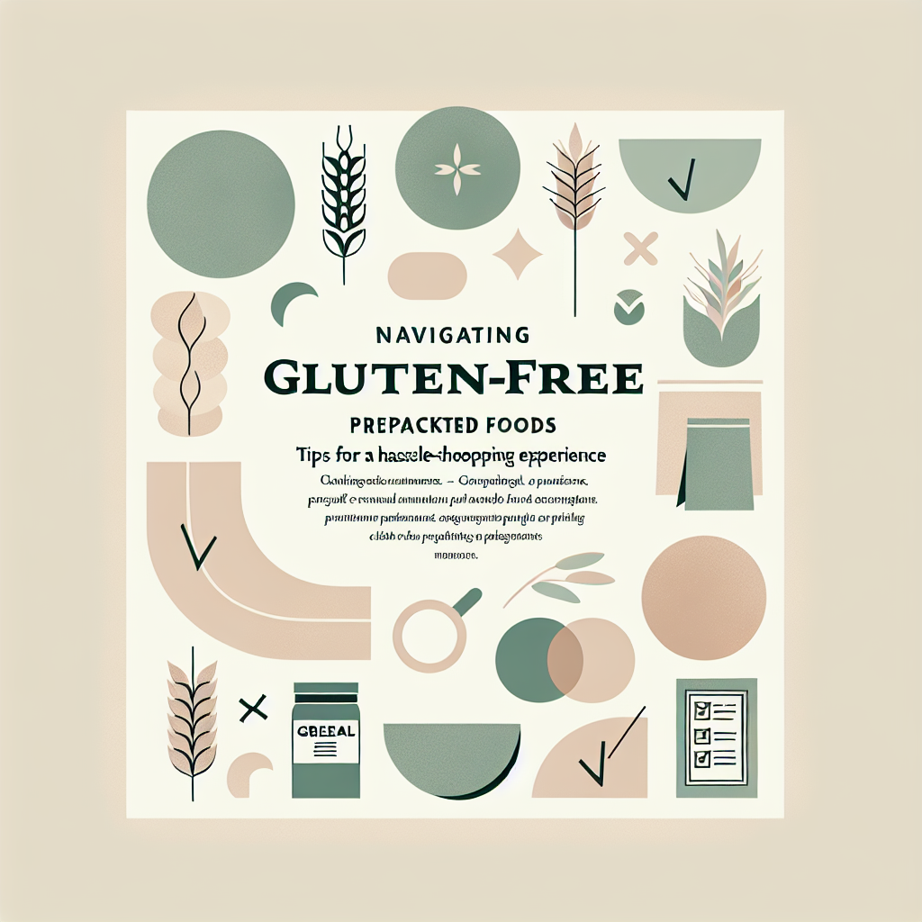 Navigating Gluten-Free Prepackaged Foods: Tips for a Hassle-Free Shopping Experience