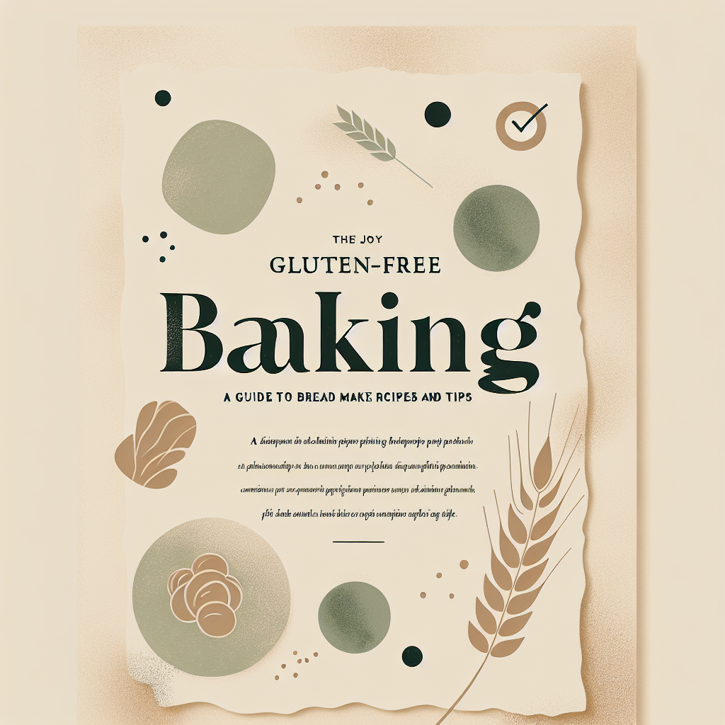 “The Joy of Gluten-Free Baking: A Guide to Bread Maker Recipes and Tips”