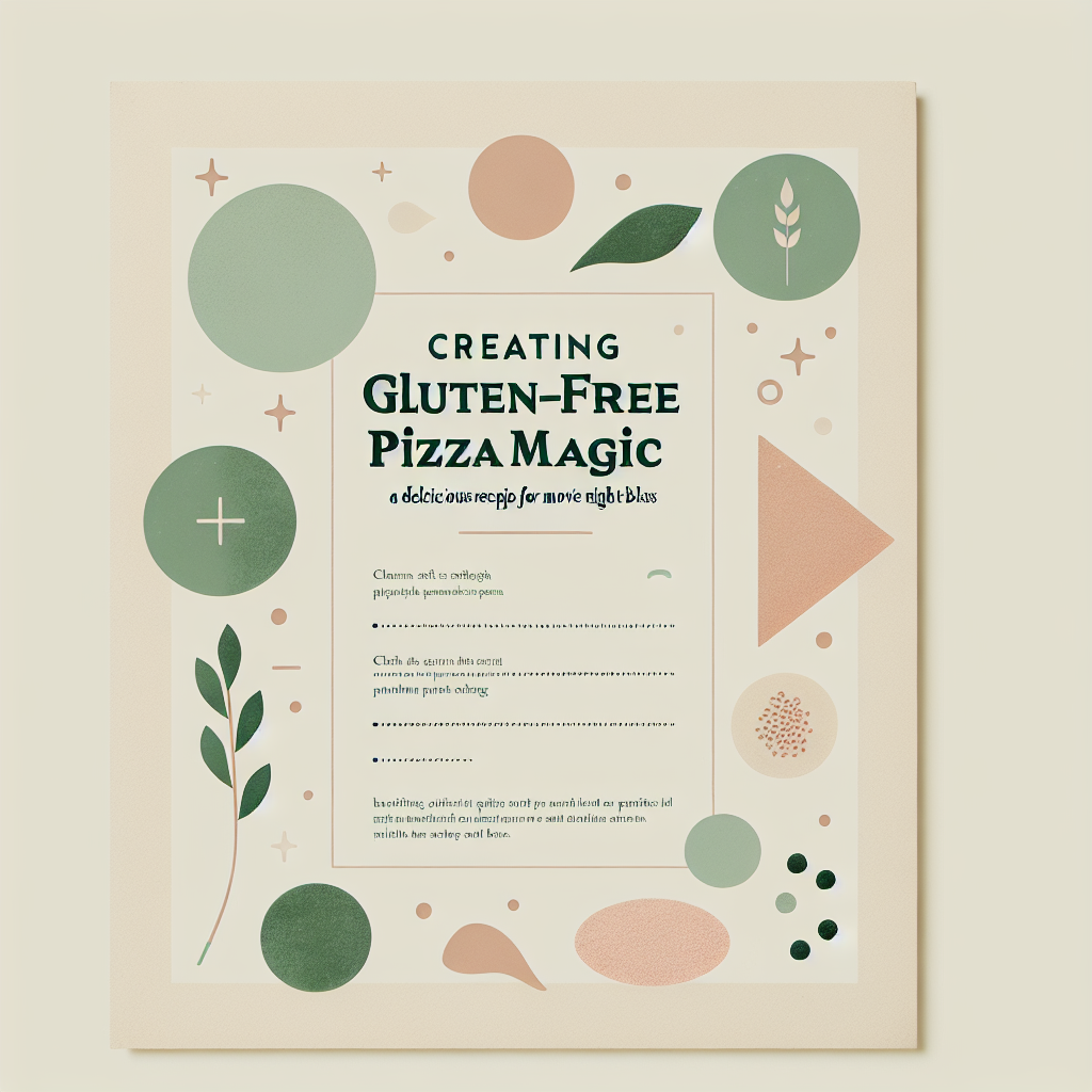 “Creating Gluten-Free Pizza Magic: A Delicious Recipe for Movie Night Bliss”