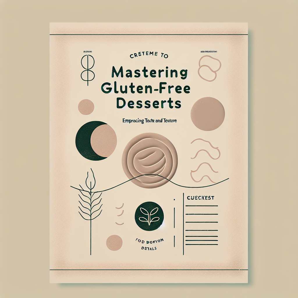 “Mastering Gluten-Free Desserts: Embracing Taste and Texture”