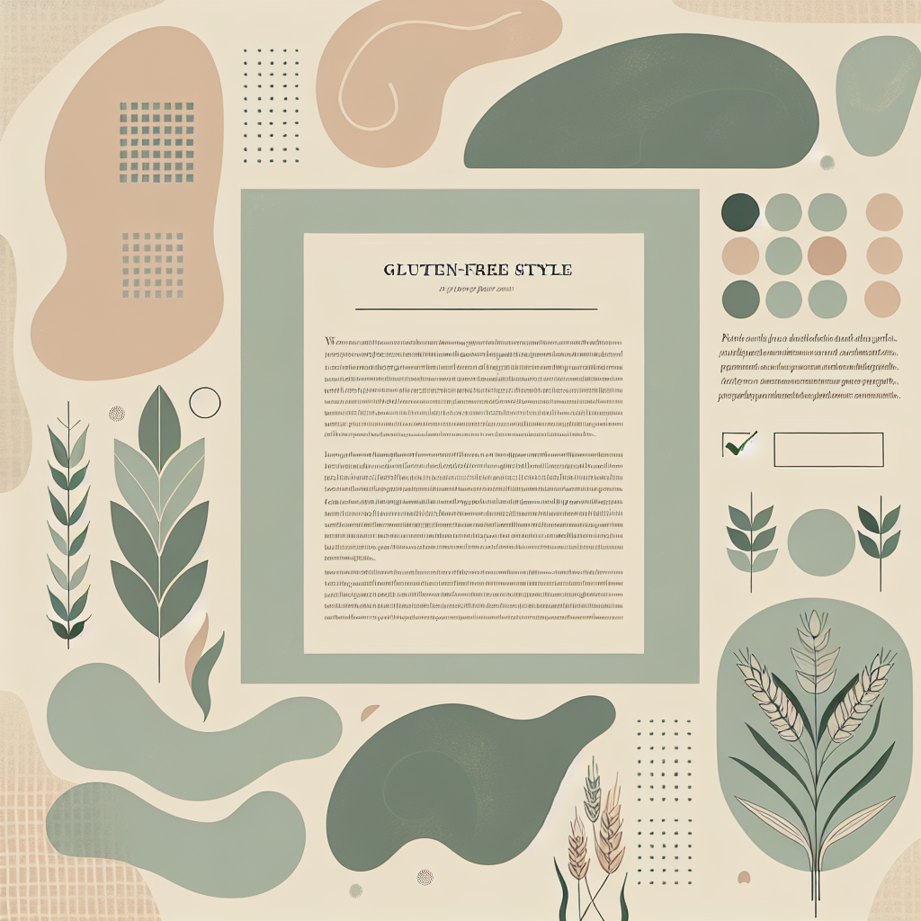 “Gluten-Free Style: Embracing the Connection Between Fashion and Healthy Living”