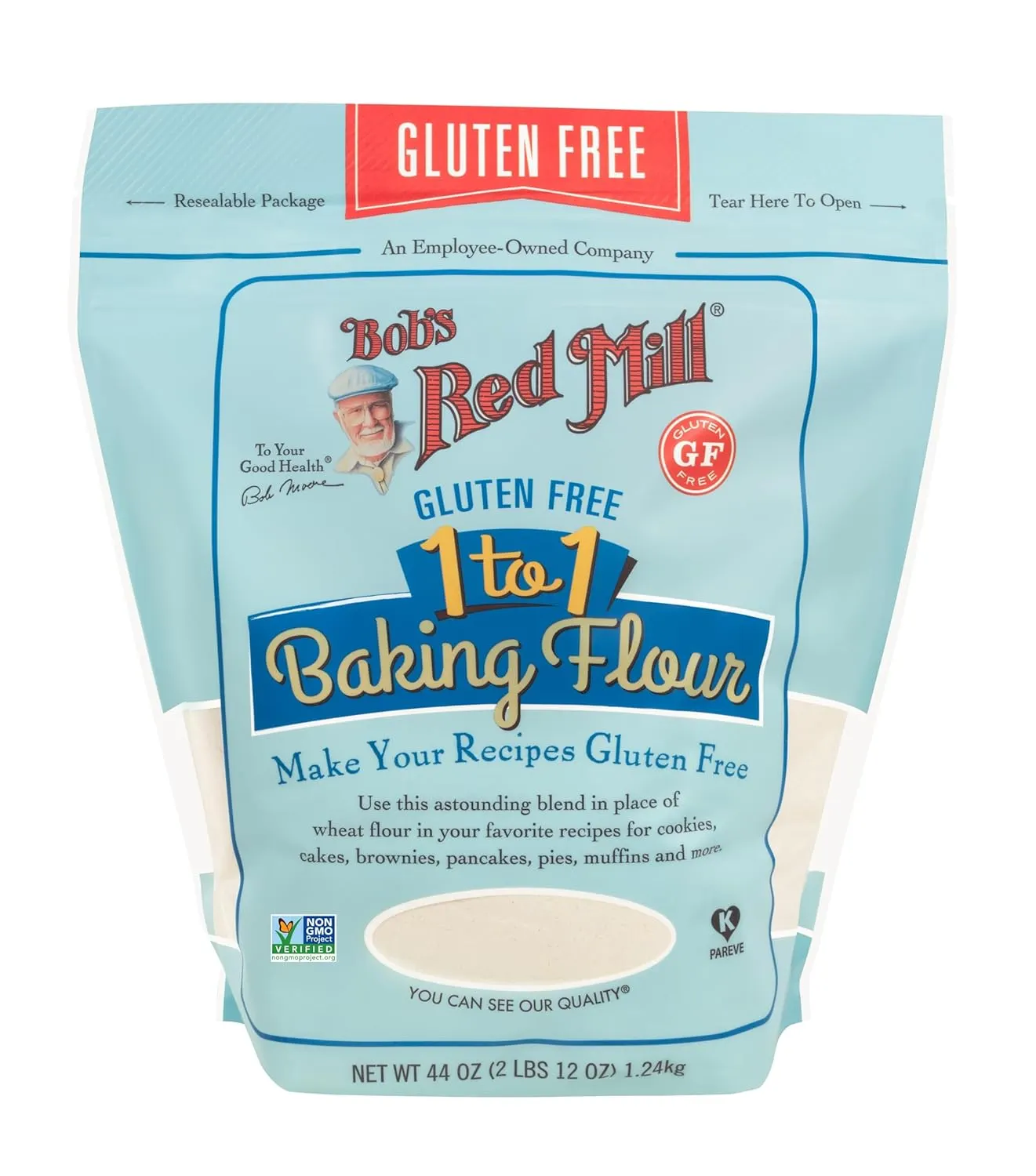Bob's Red Mill Gluten Free 1 to 1 Baking Flour