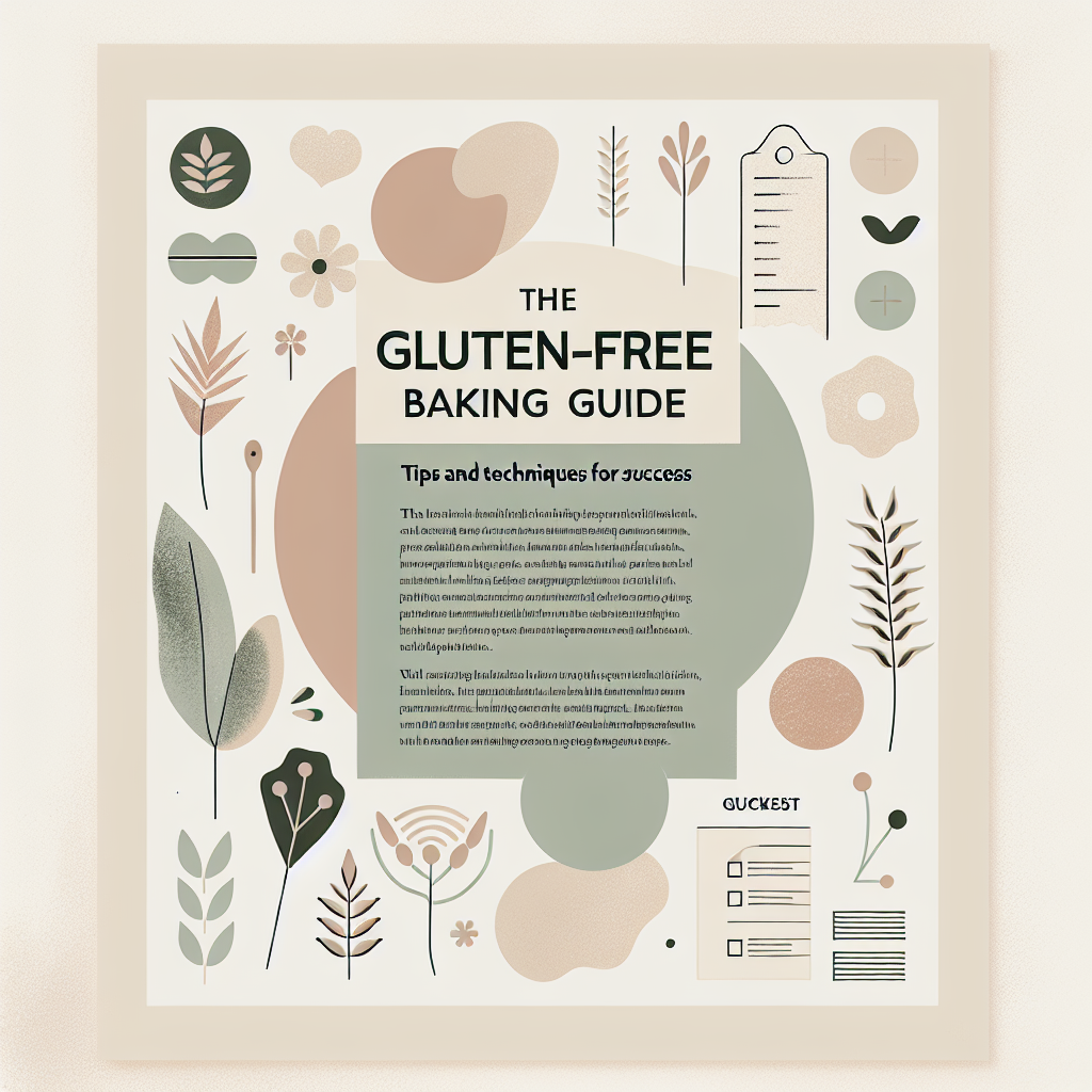 The Gluten-Free Baking Guide: Tips and Techniques for Success