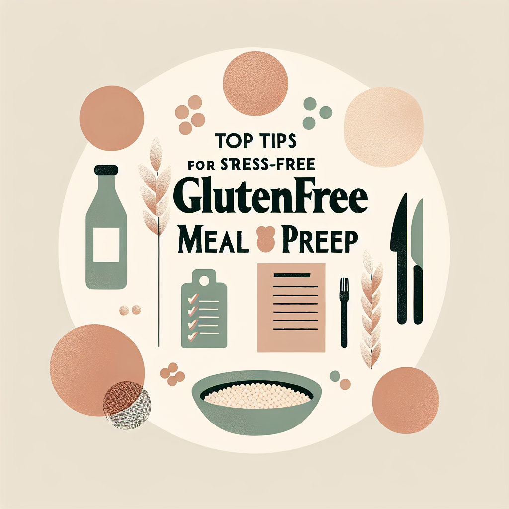 Top Tips for Stress-Free Gluten-Free Meal Prep