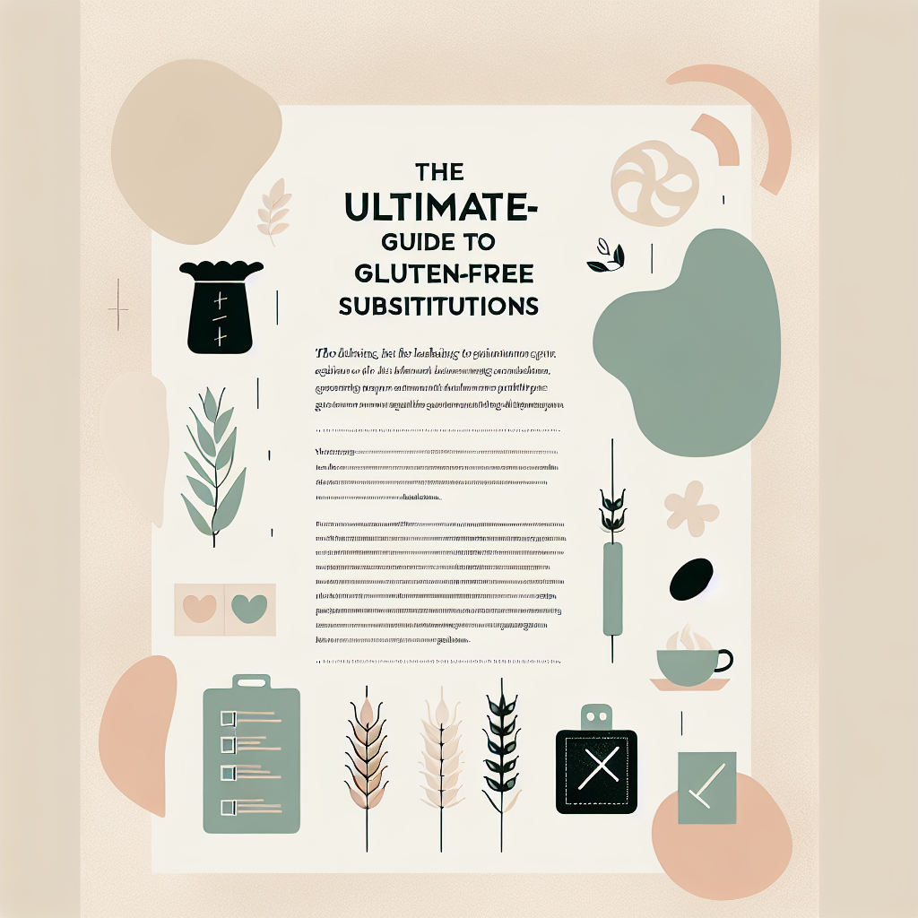 The Ultimate Guide to Gluten-Free Baking Substitutions