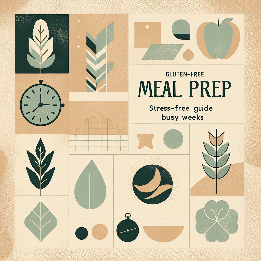 “Mastering Gluten-Free Meal Prep: A Stress-Free Guide for Busy Weeks”