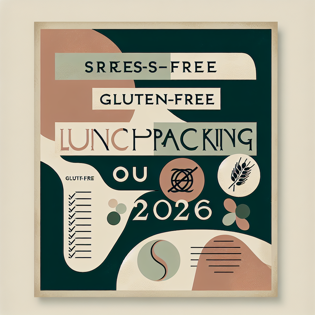 “Stress-Free Gluten-Free Lunch Packing Guide for 2026”