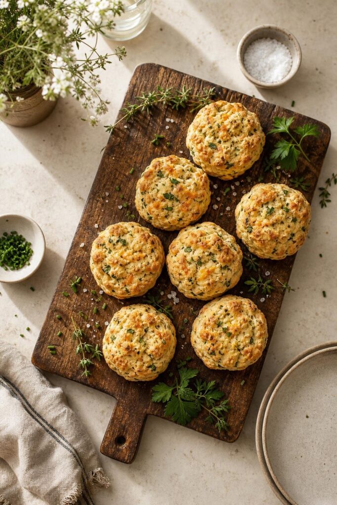 Savory Gluten-Free Herb and Cheese Scones