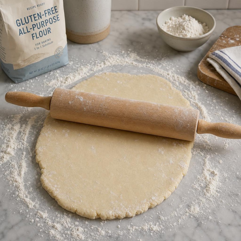 Savory Gluten-Free Herb and Cheese Galette step 3