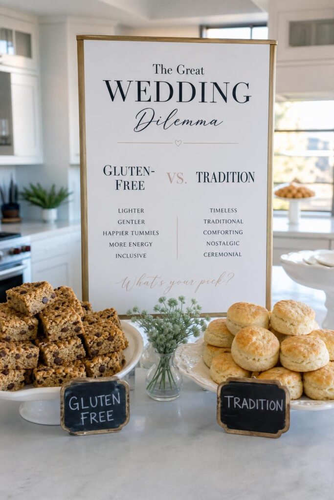The Great Wedding Dilemma: Gluten-Free Guests vs. Cake Tradition